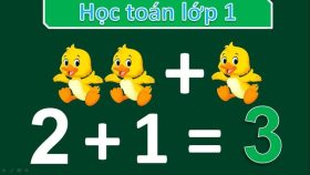 cách dạy bé học toán lớp 1 hiệu quả