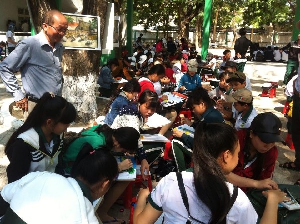 iSchool Quy Nhơn tổ chức hội thi VẼ TRANH lần thứ I năm 2015