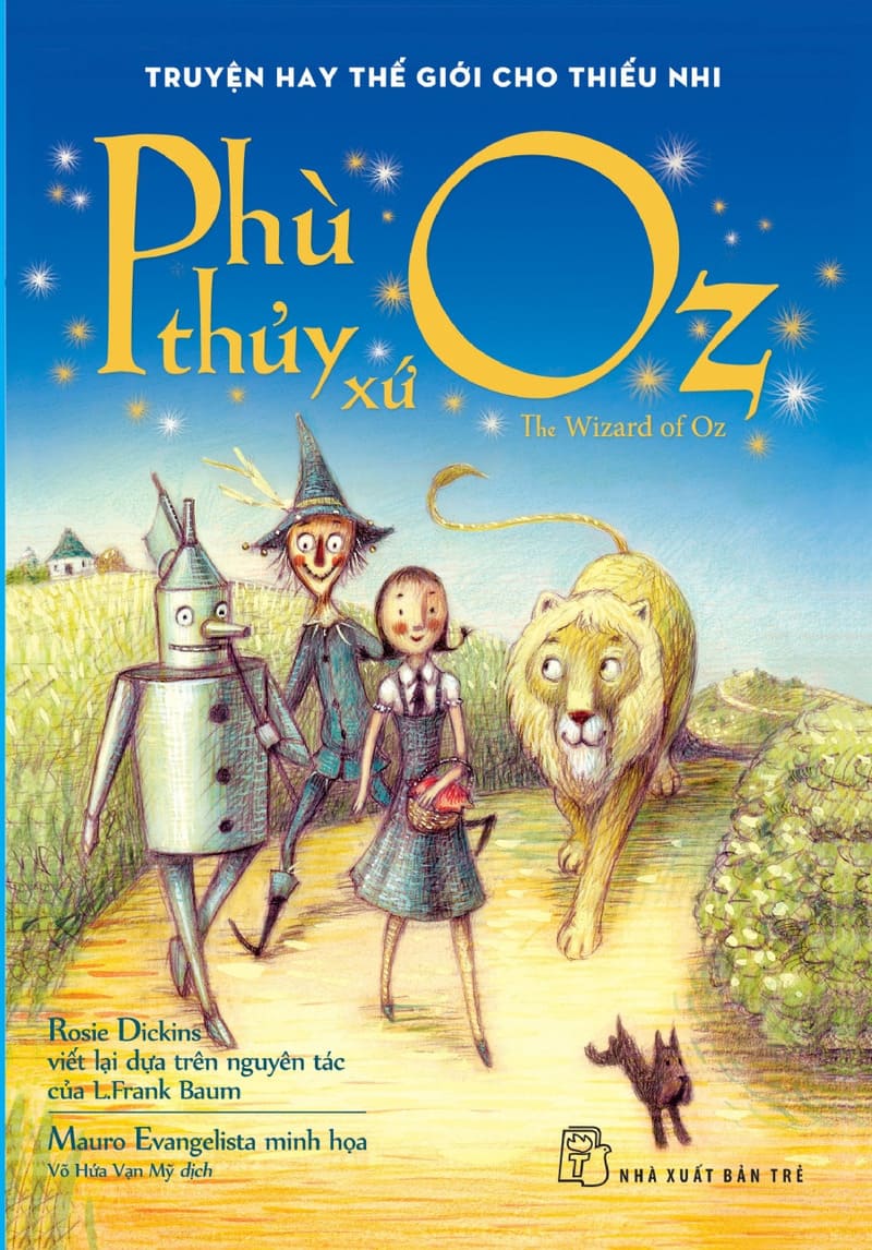  những cuốn sách hay cho trẻ 10 tuổi - Phù thuỷ xứ Oz