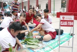 Bài viết của học sinh về Hội thi Gói bánh ngày Xuân tại iSchool Nha Trang