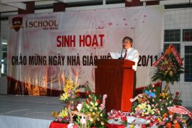 iSchool Nha Trang: hân hoan chào mừng Ngày Nhà giáo Việt Nam