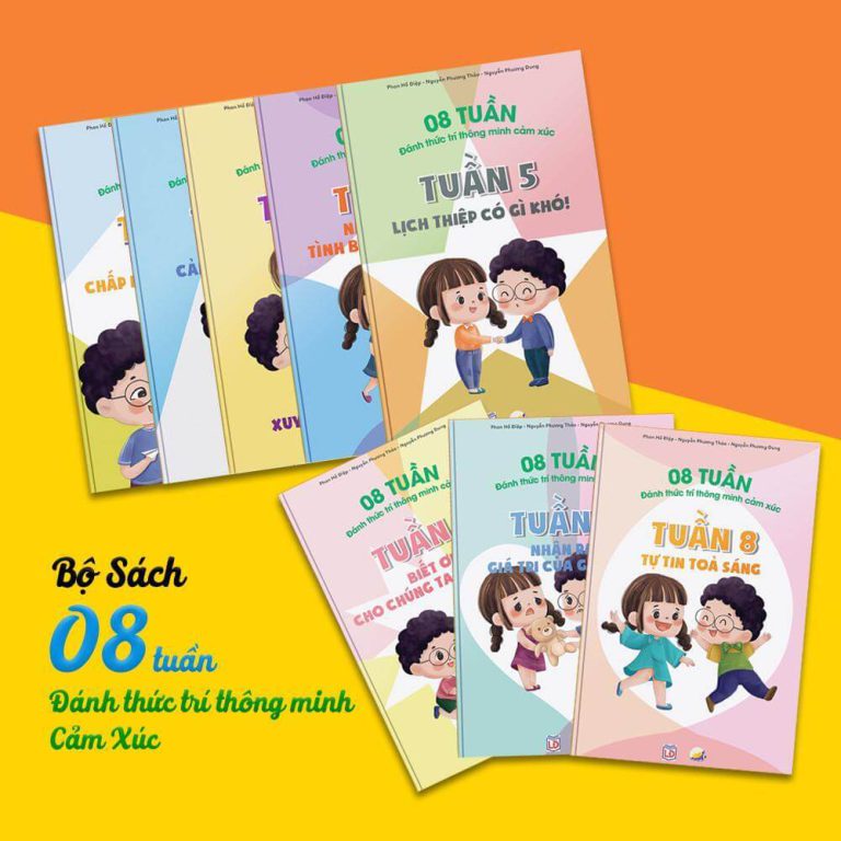 Sách phát triển EQ cho trẻ “8 tuần đánh thức trí thông minh cảm xúc”