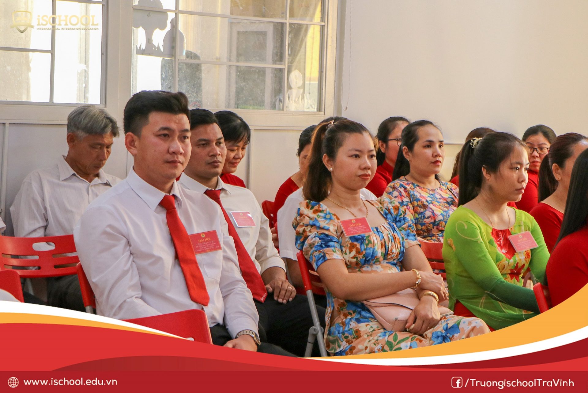 Đại biểu trường HNQT iSchool Trà Vinh