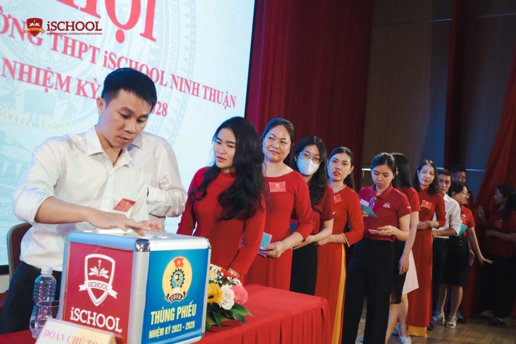 Đại hội Công đoàn trường THPT iSchool Ninh Thuận 2023 - 2028