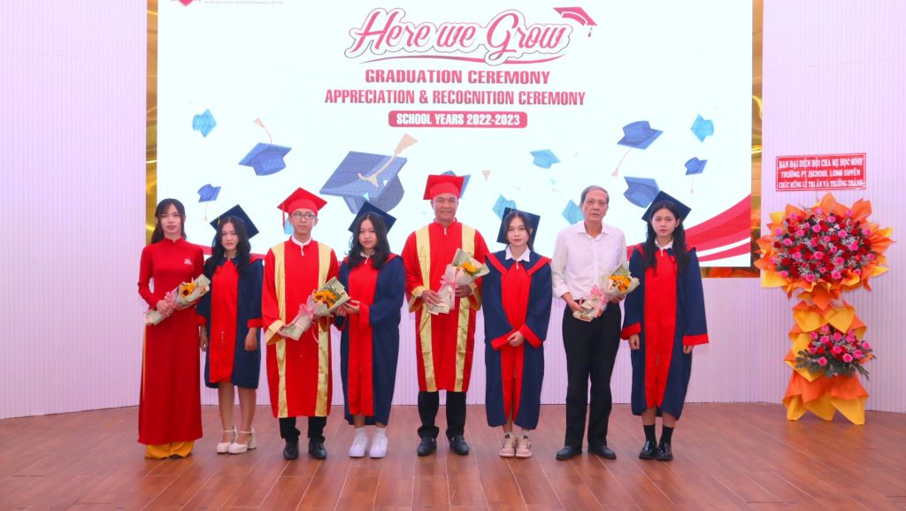 iSCHOOL LONG XUYÊN: LỄ TỐT NGHIỆP VÀ TRI ÂN TRƯỞNG THÀNH NĂM HỌC 2022-2023