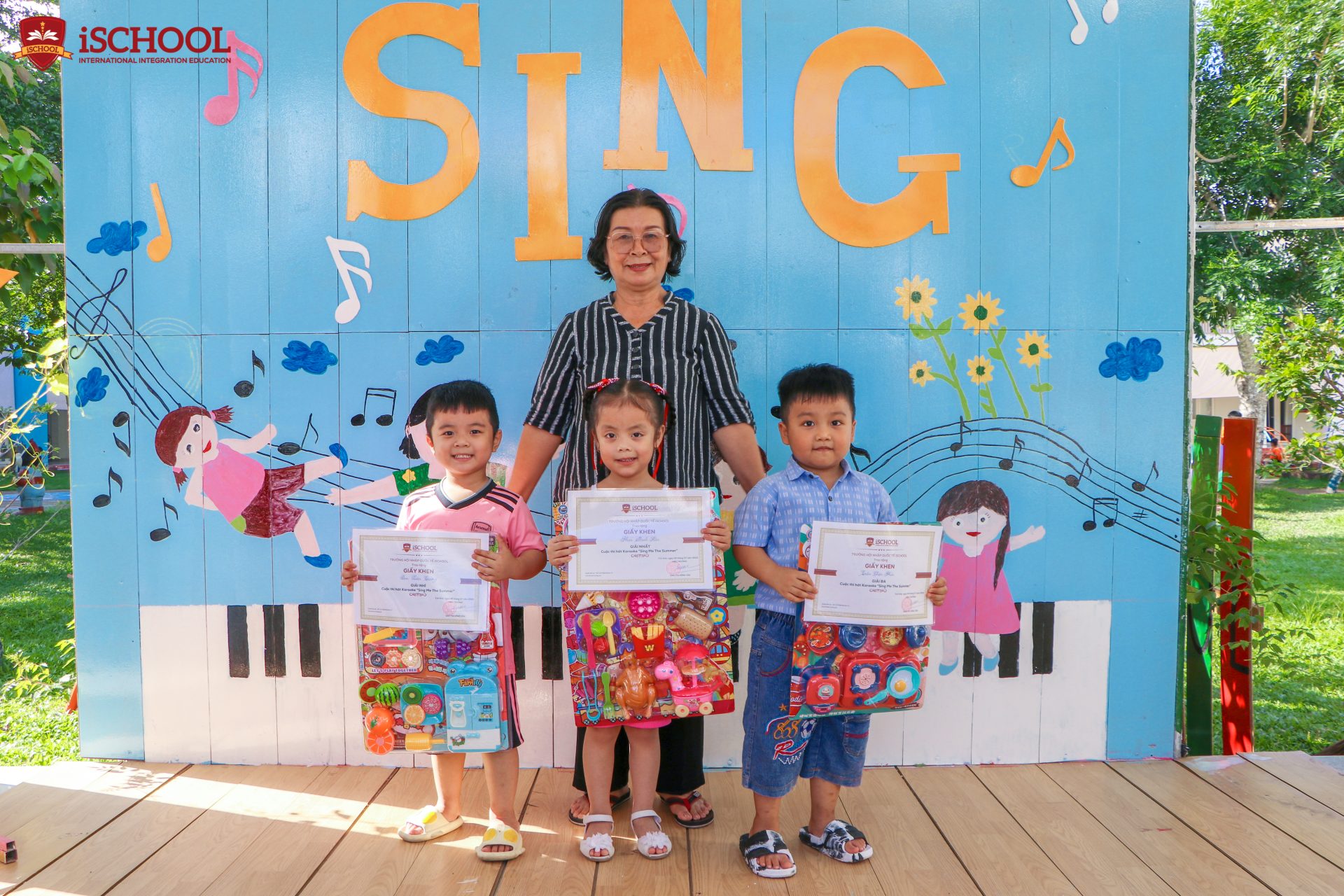 Các thí sinh khối Kindy 3