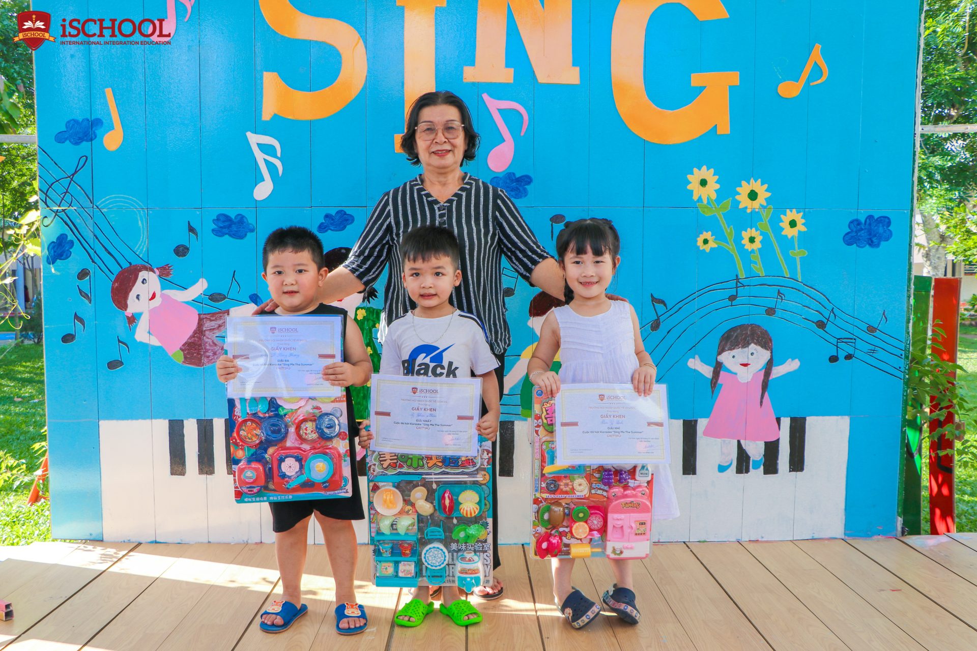 Các thí sinh khối Kindy 5