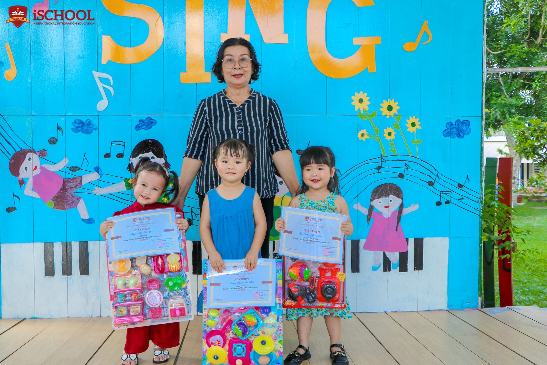 Các thí sinh khối Kindy 3