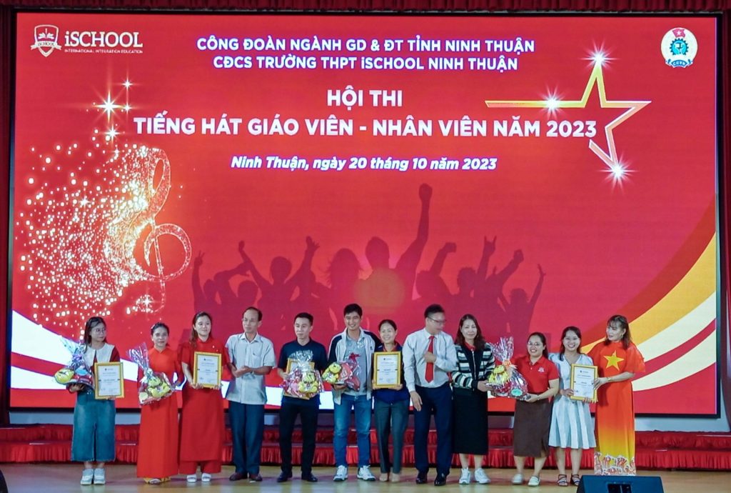 iSchool Ninh Thuận - Hội thi Tiếng hát Giáo viên - Nhân viên năm 2023