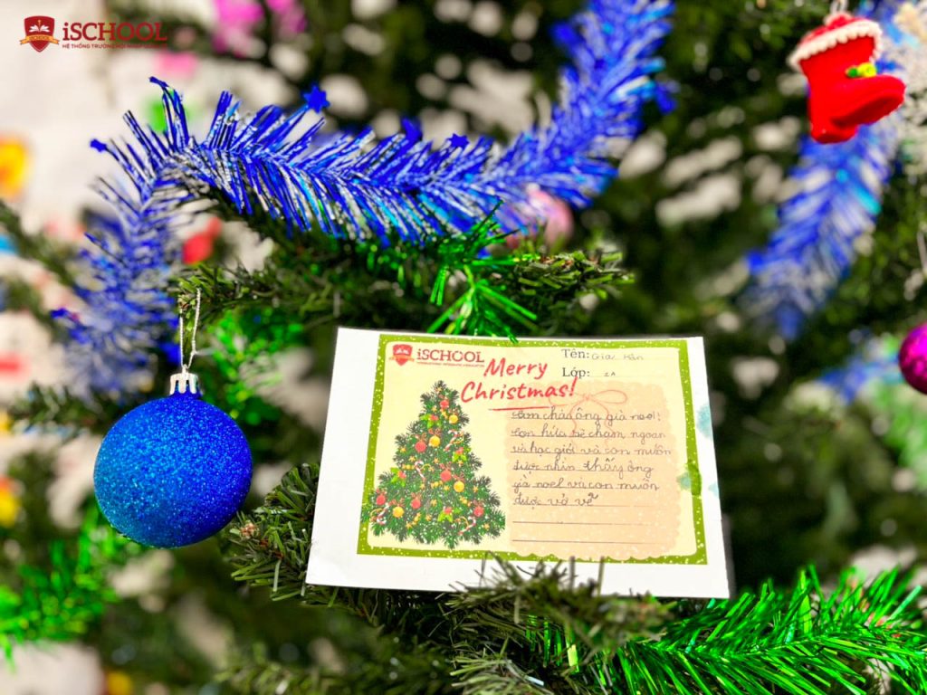 Viết điều ước gửi ông già Noel