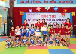 iSchool Ninh Thuận Đạt Giải Nhì trong ội thi Thể dục thể thao cấp mầm non, cấp Thành phố.