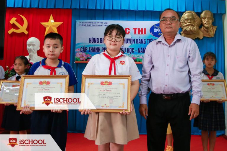 ischool trà vinh - hùng biện tiếng anh