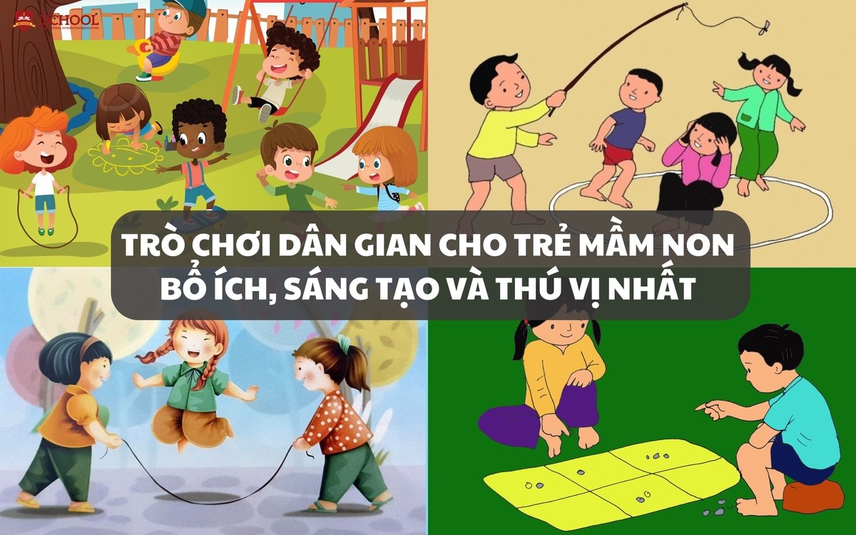 Các trò chơi dân gian cho trẻ mầm non