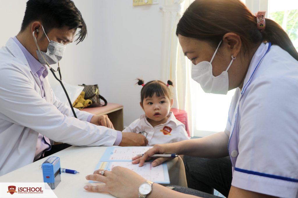 khám sức khỏe định kỳ ischool trà vinh