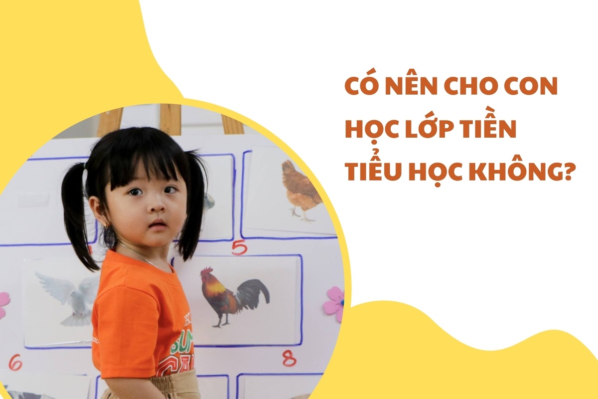 Có nên cho con học lớp tiền tiểu học?