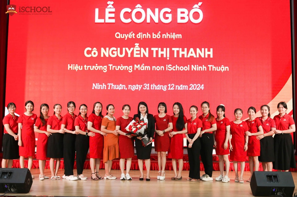 Cô Nguyễn Thị Thanh - Tân Hiệu trưởng trường mầm non iSchool Ninh Thuận