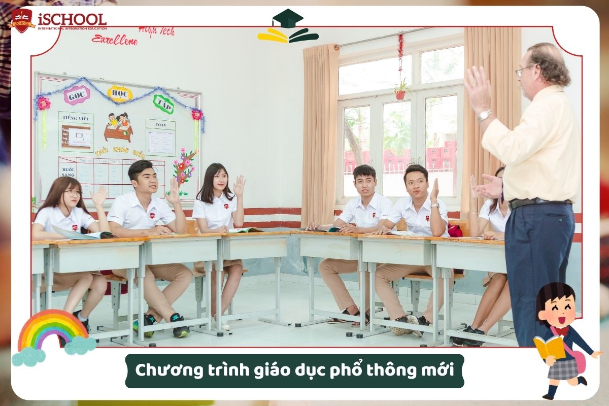 chương trình giáo dục phổ thông mới ở các cấp học