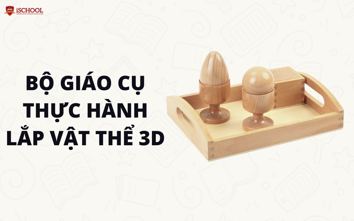 Bộ giáo cụ thực hành lắp vật thể 3D