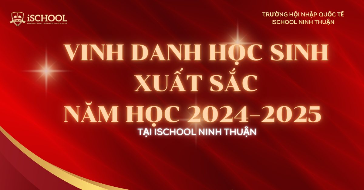 VINH DANH HỌC SINH XUẤT SẮC NĂM HỌC 2024–2025
