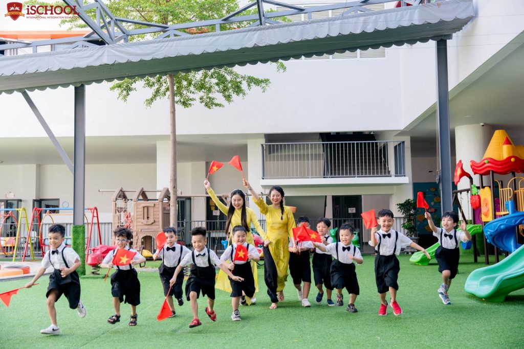 Các em không chỉ học tập chăm chỉ mà còn tham gia vào các hoạt động thể thao