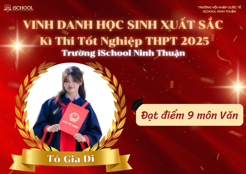iSer Tô Gia Di gây ấn tượng mạnh ở tổ hợp môn xã hội với 9.0 điểm môn Ngữ văn