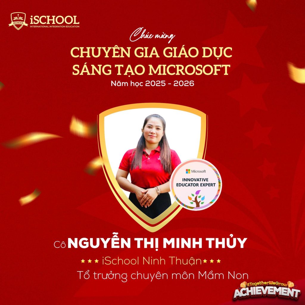 Cô Nguyễn Thị Minh Thuỷ – Tổ trưởng chuyên môn Mầm non