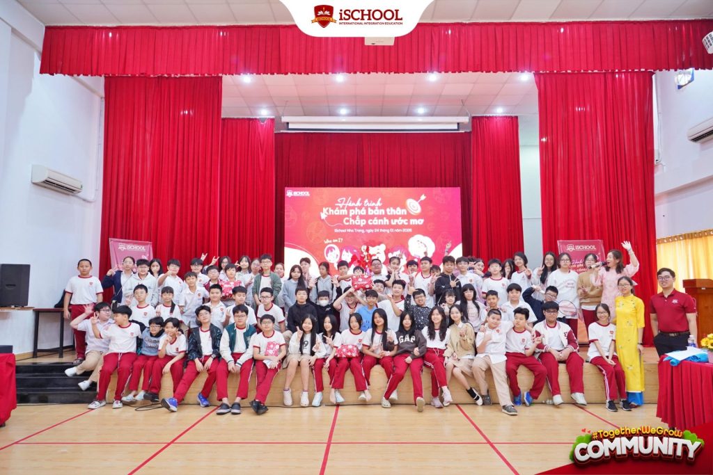 iSCHOOL NHA TRANG: TỔ CHỨC THÀNH CÔNG HOẠT ĐỘNG NGOẠI KHÓA ”HÀNH TRÌNH KHÁM PHÁ BẢN THÂN, CHẮP CÁNH ƯỚC MƠ”