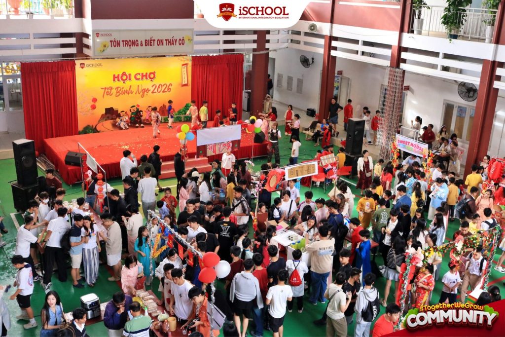 iSCHOOL NHA TRANG: RỘN RÀNG SẮC XUÂN VỚI HỘI CHỢ CHÀO XUÂN BÍNH NGỌ 2026