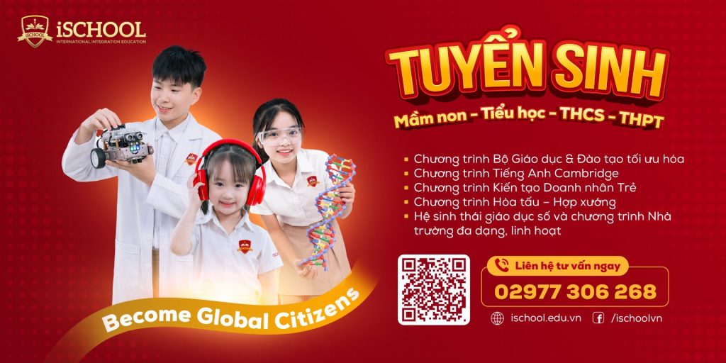 [iSCHOOL RẠCH GIÁ] Cẩm nang tuyển sinh năm học 2026-2027