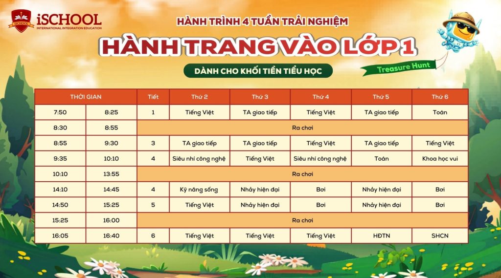 TKB Summer Camp Tiền tiểu học 
