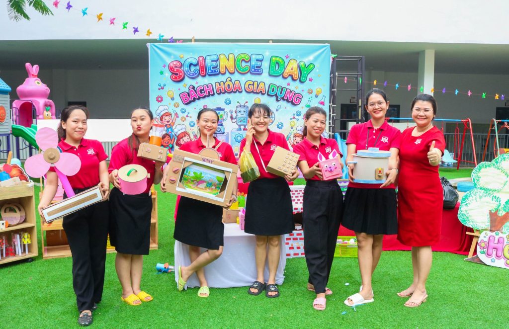 Ngày hội Science day 2026 tại Trường Mầm non iSchool Ninh Thuận