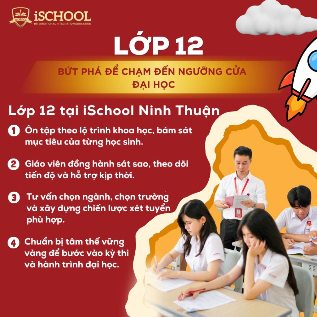 Lớp 12 tại iSchool Ninh Thuận 